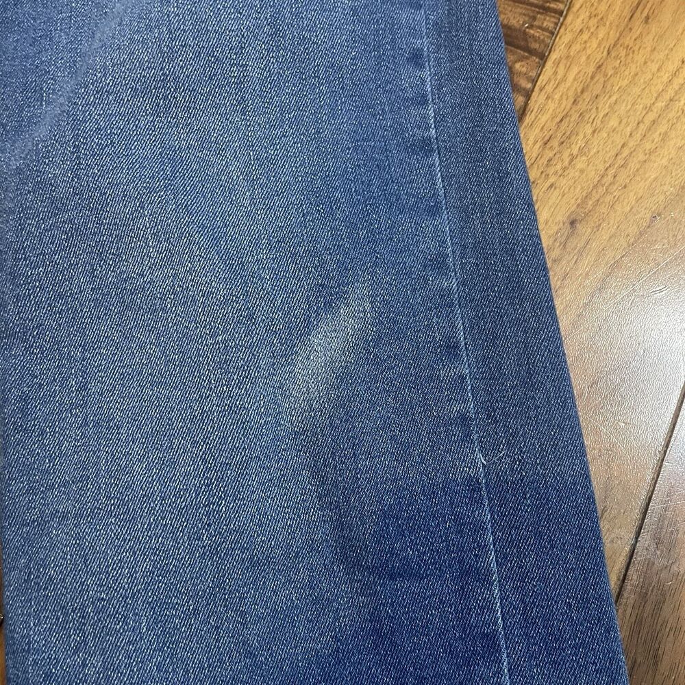 Levi's 511 Jeans Womens 18 Reg 29x31 Slim Fit Medium Blue Wash Black Label - Picture 7 of 10